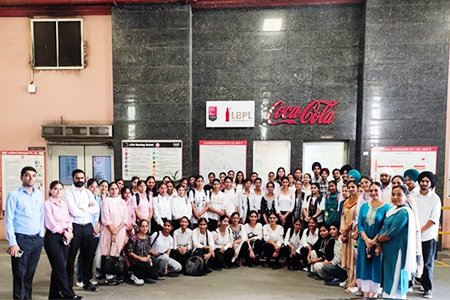 Visit to Coca Cola Industry