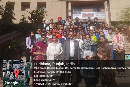 Visit at Ludhiana Stock Exchange