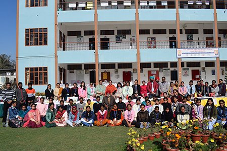 Computer Science Students on Science Day