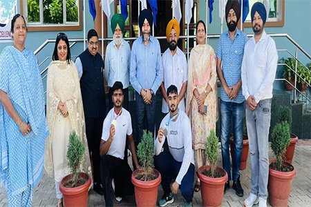 Khedan Watan Punjab (Wrestling Competition) Karan Pathania (97 kg category) won the Gold Medal & in the 97 kg category in the Greco-Roman wrestling competitions and won the Silver Medal Pawandeep Rana (79kg Category) won a silver medal in the freestyle wrestling competitions. Shaurya Pathania (86 KG category) won the Bronze Medal