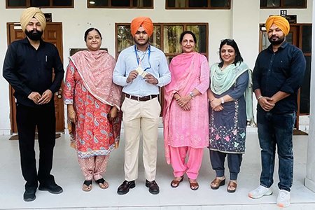 Gurveer Singh: Two silver medals (Hammer Throw at the Athletics Championship)