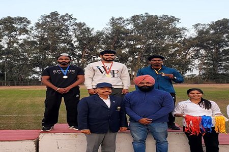 PUP ATHLETIC MEET 2024-2025 EVENT 400 METRES: MANJEET SINGH WON A SILVER MEDAL