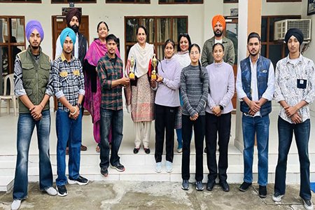 Inter-College Rowing Competition (Punjabi University on December 01, 2023 at Sukhna Lake, Chandigarh)